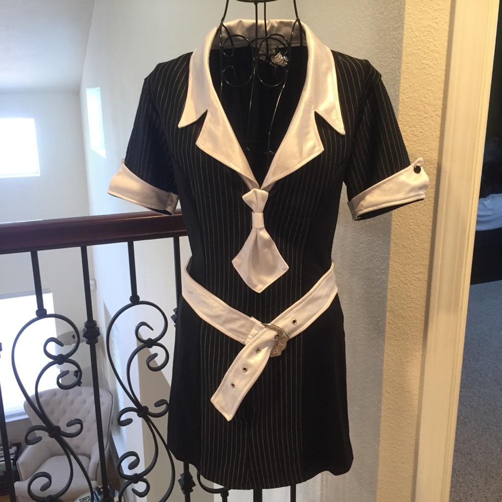 Gangster Dress Costume - Leg Avenue